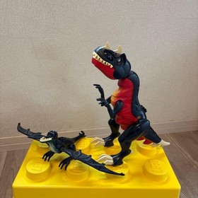 [DISCONTINUED SET] LEGO Dino Attack T-1 Typhoon vs. T-Rex 7477 Helicopter