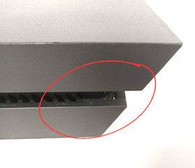 Sony PlayStation 4 PS4 500GB Console + Cables (Unknown Model/Year) *COND* #9