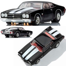 AFX Chevrolet Chevelle LS6 SS 454 Black HO Slot Car 22118 for Auto World