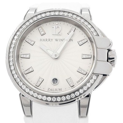 Harry Winston Ocean Sport Zalium Diamant 36mm Quarz Damenuhr OCSQHD36ZZ006