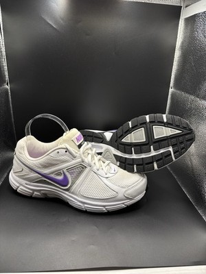 Nike Dart 9 White&Purple Running Athletic Sneakers Women s Size 10 Running Shoes