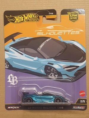Hot Wheels Premium Silhouettes LB-Works McLaren 720s OVP