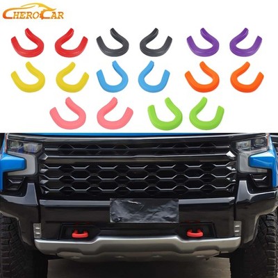 Front Bumper Tow Hook Trailer Cover Decor For Chevy Silverado SIERRA 07+ 8Colors