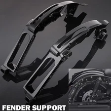 Gloss Black Fender Support Kit Fit For Harley Touring CVO Street Glide 90201206