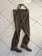 Red Ball Insulated Fishing Hunting Full Boot Chest Waders XL Boot Size 13