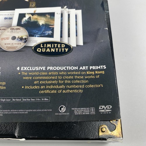 DVD King Kong (2005) Peter Jackson’s Production Diaries NIB Collectors Box Set - Picture 12 of 15