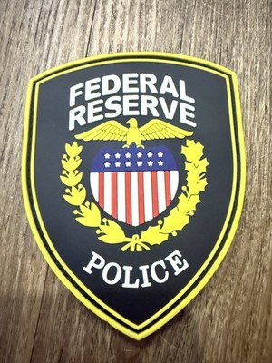 Novelty/Obsolete Federal Reserve Bank  PD Patch - PVC