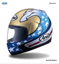 RARE COLLECTORS ITEM - #ARAI QUANTUM MOTORCYCLE HELMET - JOHN KOCINSKI - �329.99