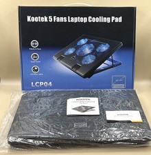 Kootek Laptop Cooling Pad, Laptop Cooler With 5 Quiet Fans For 12"-17"