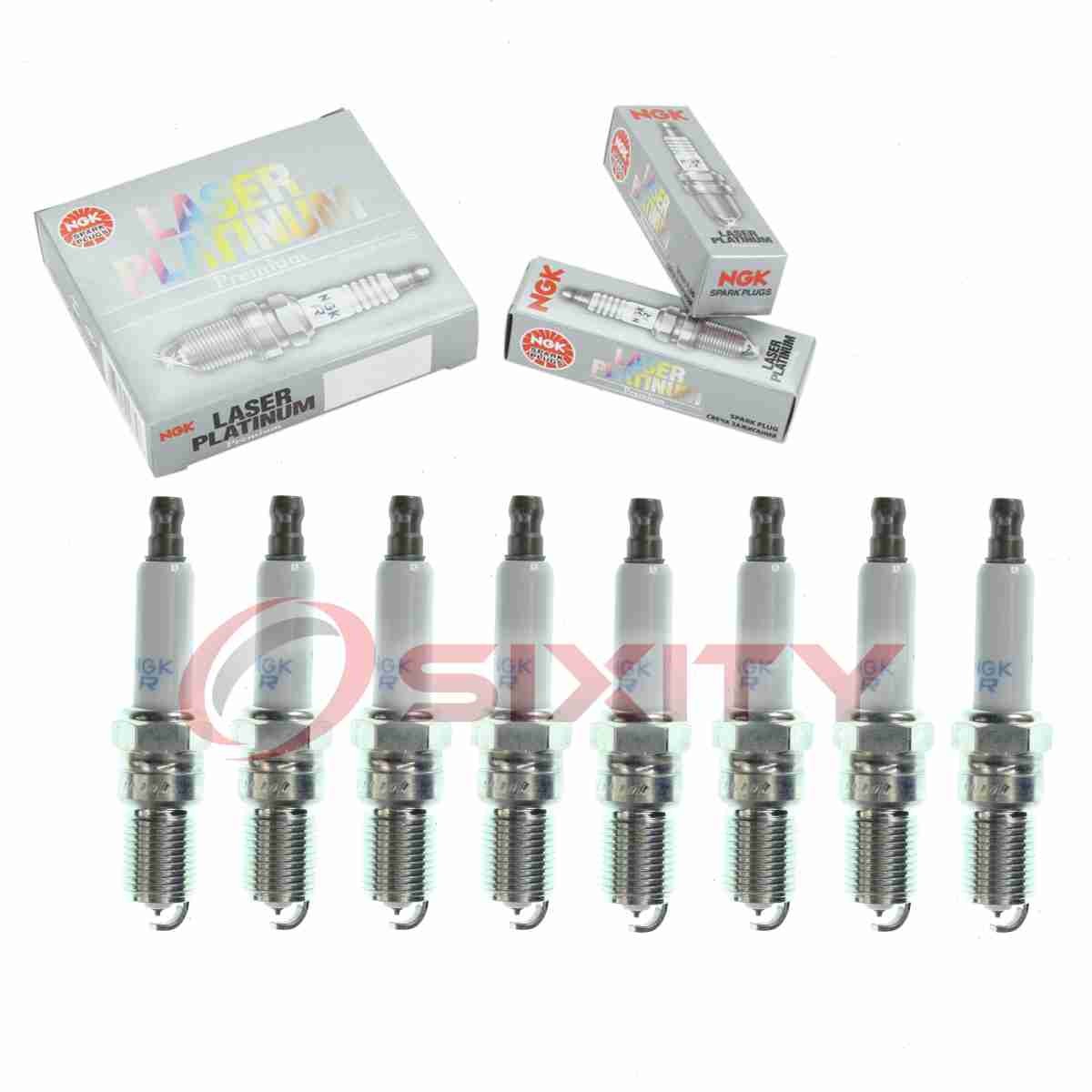 8 pc NGK Laser Platinum Spark Plugs for 1998-2000 GMC C3500 5.7L V8 Ignition ed