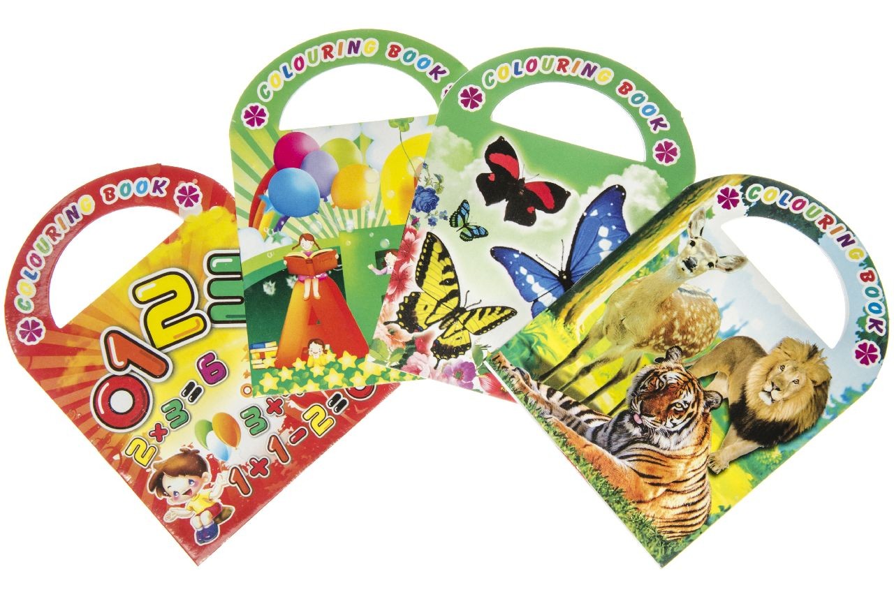 Single Coloring Mini Book With Stickers - Party Bag Filler
