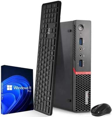 Lenovo M900 Desktop Mini Intel Core i5 8GB RAM 1TB SSD W11 Pro i5-6500T