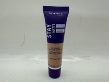 Rimmel Stay Matte Foundation 201 Classic Beige 1oz New Flawless Finish Natural