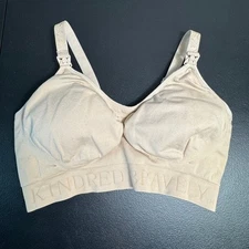 Kindred Bravely Sublime Nursing Bra Seamless Full Coverage M Busty Beige