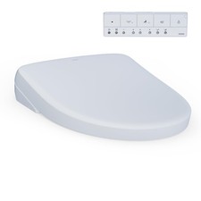 TOTO  WASHLET  S7A Electronic Bidet Toilet Seat with EWATER  Bowl and Wand ...