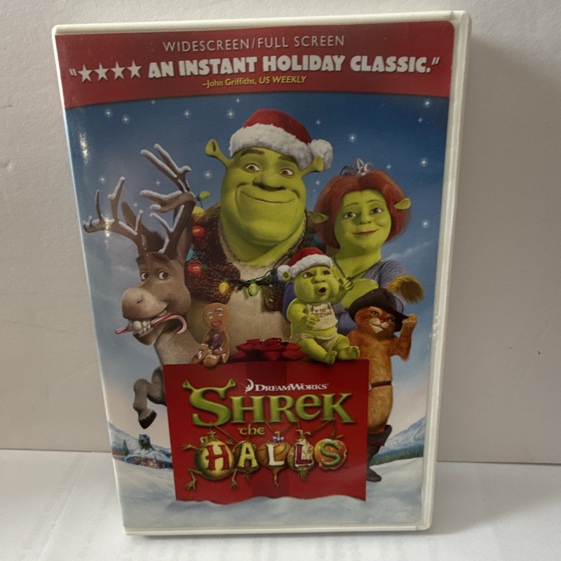DreamWorks Shrek the Halls (DVD) NR Full Screen Widescreen Tall/DVD Case