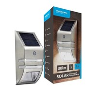 Modee Solar-AußEnwandleuchte LED Mit Pir-Sensor 30Lm 9000K IP44 Edelstahl