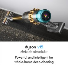 Dyson V15 Detect Absolute Cordless Vacuum | Iron/Gold | Refurbished 2