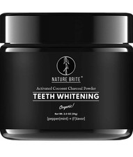 100 ORGANIC COCONUT ACTIVATED CHARCOAL TEETH WHITENING POWDER