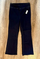 Old Navy Women s High-Rise Flare Denim Jeans Dark Blue Size 8 Tall