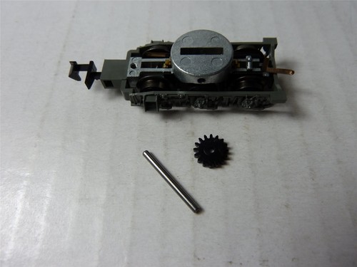Minitrix 41284596 hinten Drehschemel mit Getriebe 3-achsig Spur N 1/160 NEU