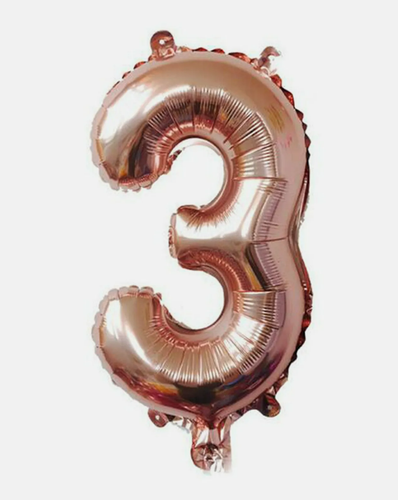 ANAGRAM 34"-36"/86cm-91cm Supershape Number Foil Balloon| Silver/Gold/Rose Gold - Picture 33 of 39