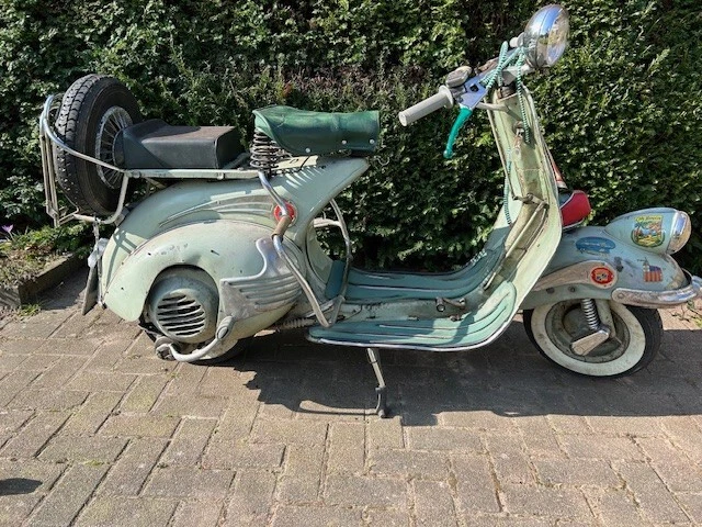 Vespa ACMA 1950 Bacchetta Accesories Gestängeschaltung Zubehör Patina - Bild 3 von 4