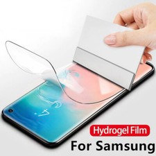 HYDROGEL Screen Protector Samsung Galaxy S22 S21 Ultra plus S10 S9 S8 Note 10 20