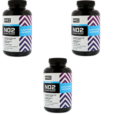 MRI Performance NO2 Nitric Oxide Pre Workout Pump 90 caps BUILD MUSCLE - SALE
