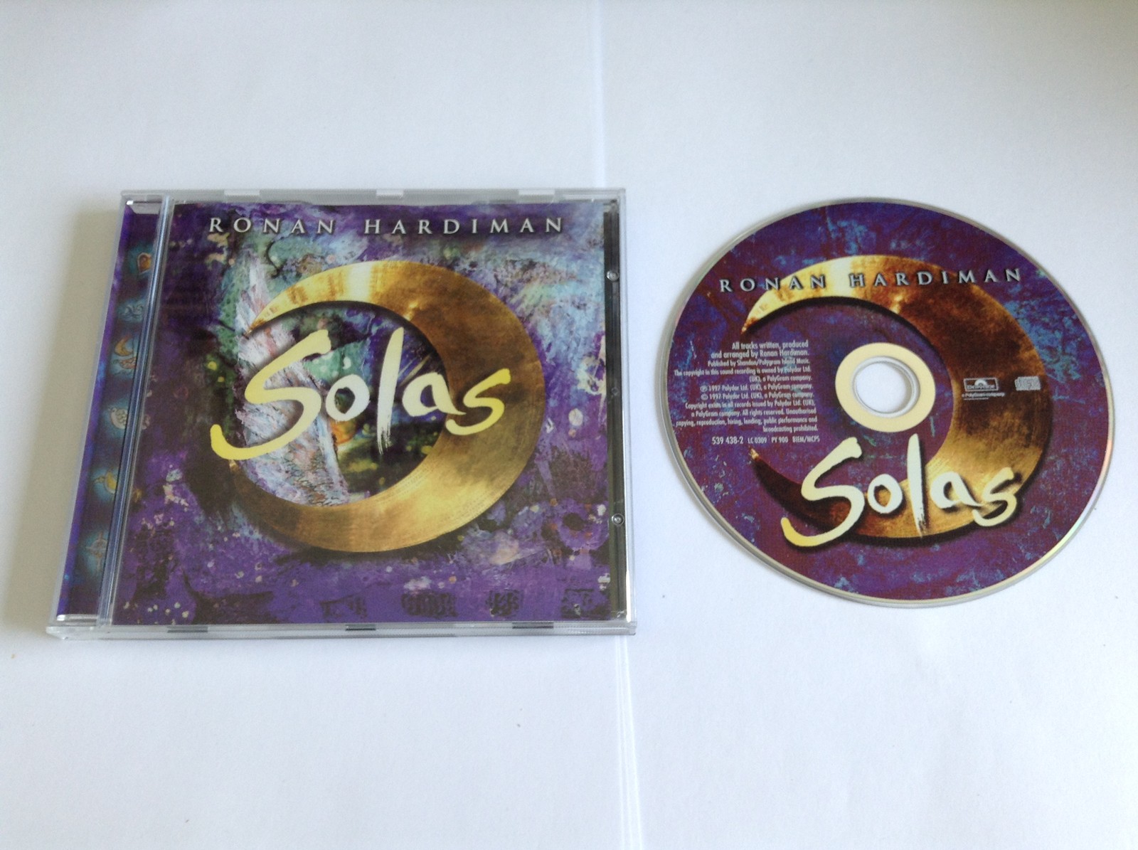 Ronan Hardiman : Solas CD (2002) MINT