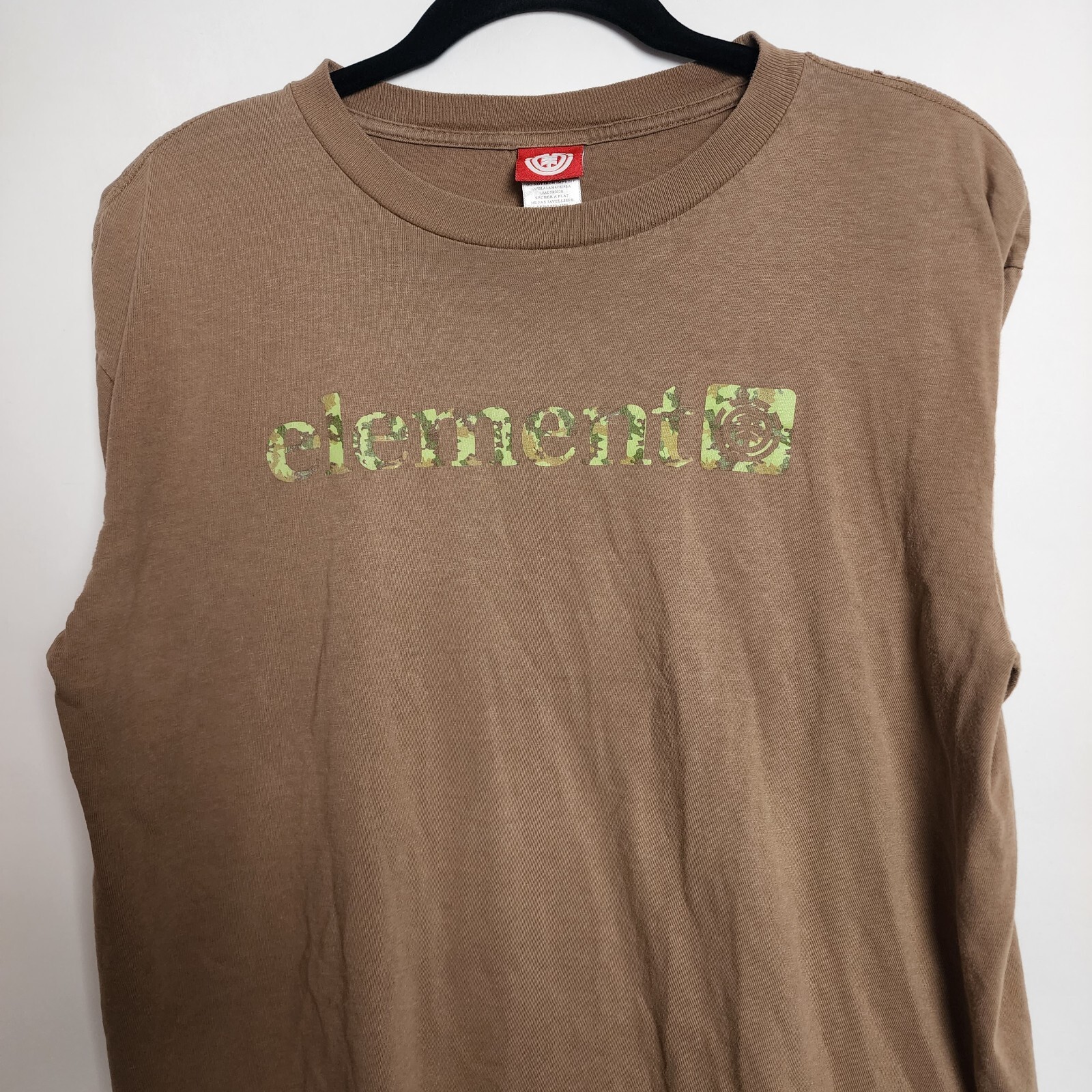 Element Skateboards Green Camouflage Logo Mens Large … Gem