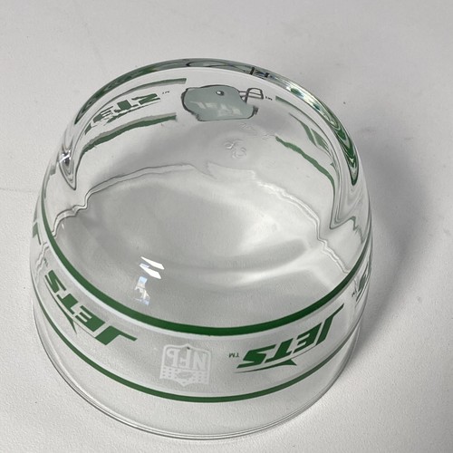 VTG LIBBEY JETS CIOTOLA DADO VETRO NFL MOBIL GAS PROMOZIONE FESTA SNACK - Foto 4 di 4