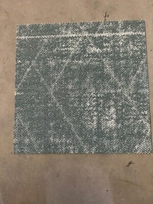 LEADING BRAND Quality Carpet Tiles 5m2 Box Heavy Duty Retail Flooring LIGHT GREEN PATCH MIX