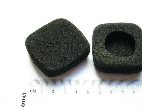 2 Ohrpolster aus Schaumstoff passt z.B. an Logitech Laptop Headset H555 - Bild 4 von 5