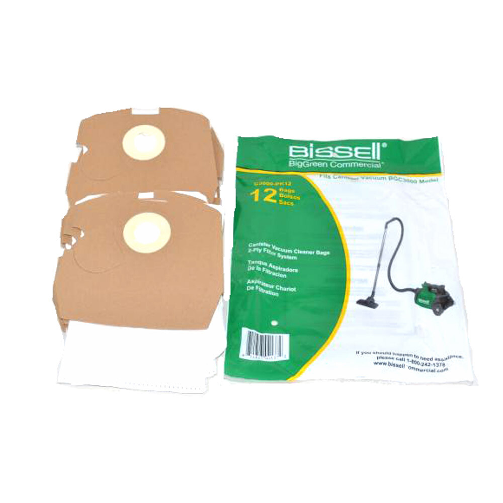 Bissell BGC3000 Vacuum Paper Bags (12 