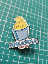 Vtg Pineapple Whip By Wizard Pins Silver Tone Lapel Pin