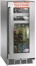 Perlick Signature Series 15" Built-in Undercounter Beverage Center - HP15BS44R