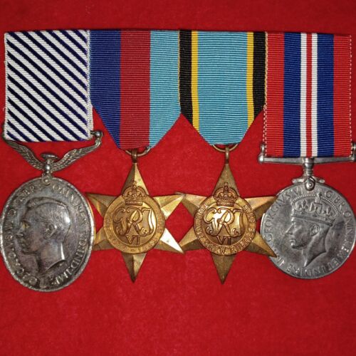 WW2 Air Gunner's D.F.M. (4) Medals to 50 and 617 Dambusters Squadrons, R.A.F. - Foto 1 di 12