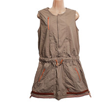 Magnless Women's Size L Technical Outdoor Adjustable Short Dress Brown