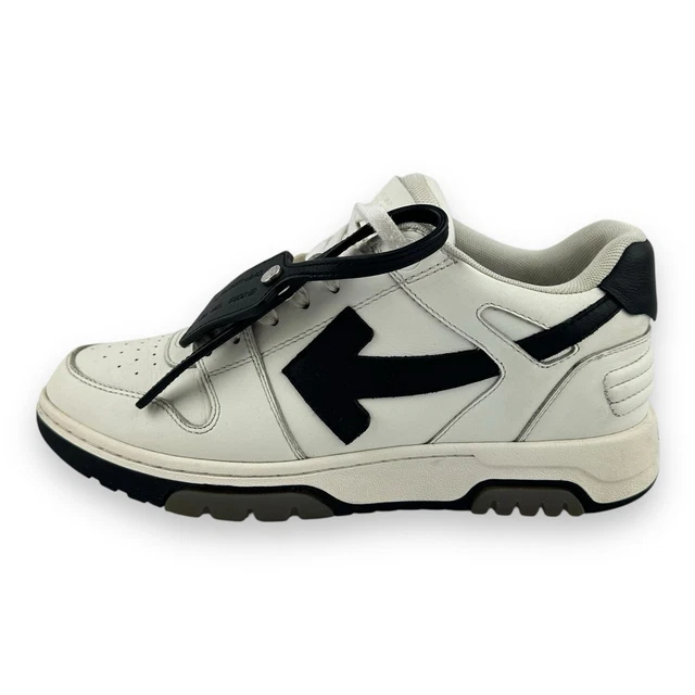 Off-White Out Of Office White/Black Men's Trainers Size UK 8 EU 42