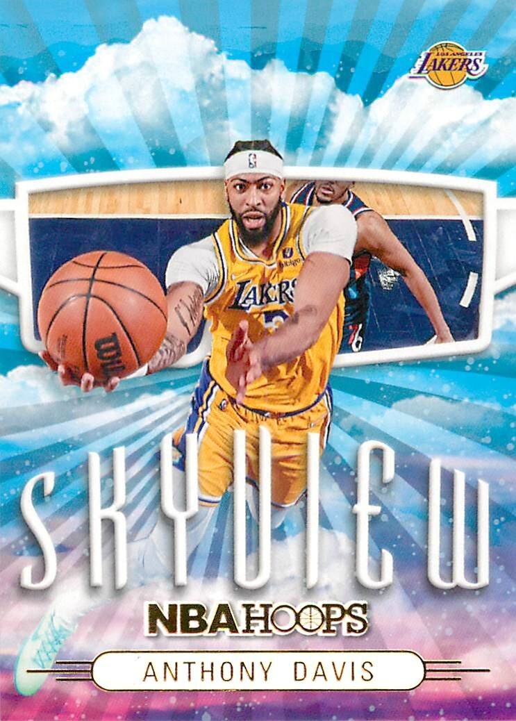 2022-23 Hoops Winter Skyview #23 Anthony Davis LAKERS