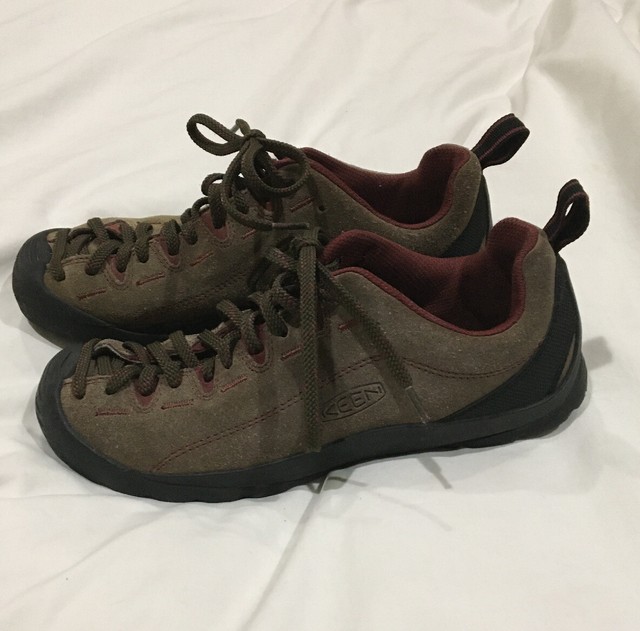 Womens Keen Jasper Multisport Suede Low Cut Approach Hiking Shoes Sz 7 No Insole eBay