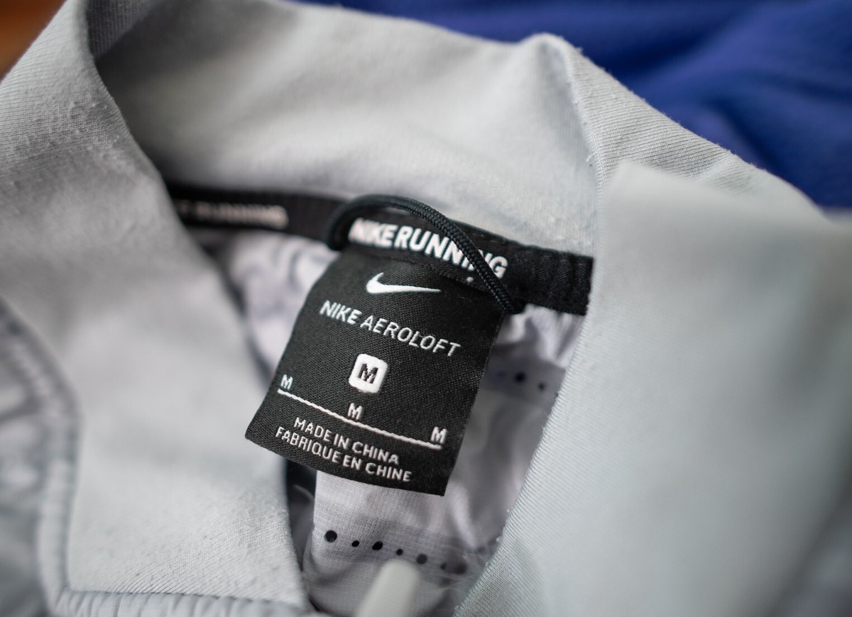 Nike Women's Aeroloft Down Fill Running White Jacket 856634-012