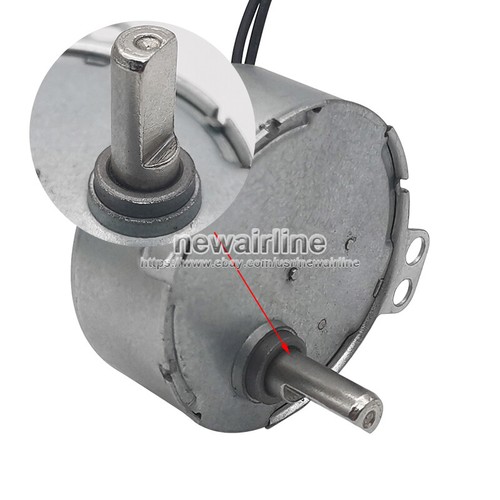 Motor síncrono de engranaje de plástico TYC-50 / TYC49 / TYJ50 / 50TYZ Lámpara de cabeza temblorosa 4W # 1 - Imagen 8 de 8