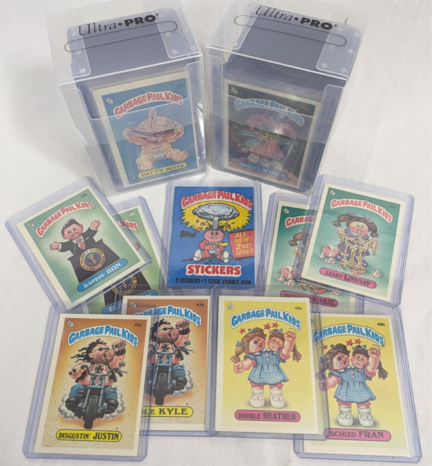 85 Topps Garbage Pail Kids OS2 Original Series 2 2nd GPK MESSY TESSIE MATTE Set