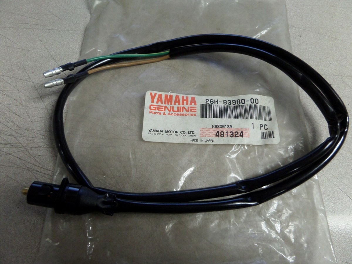 NOS Yamaha OEM Front Stop Switch Assy 1983-1984 XVZ1200 26H-83980