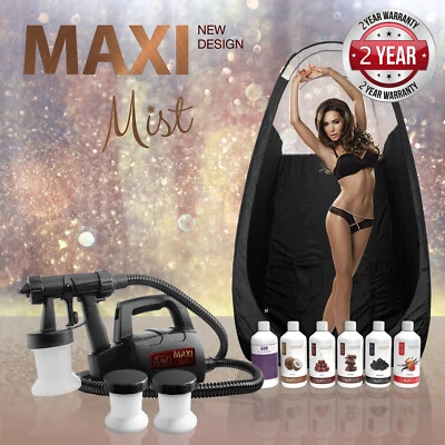 Maximist Lite Plus Spray Tanning Kit (includes Black Pop-up Cubicle & Solution)