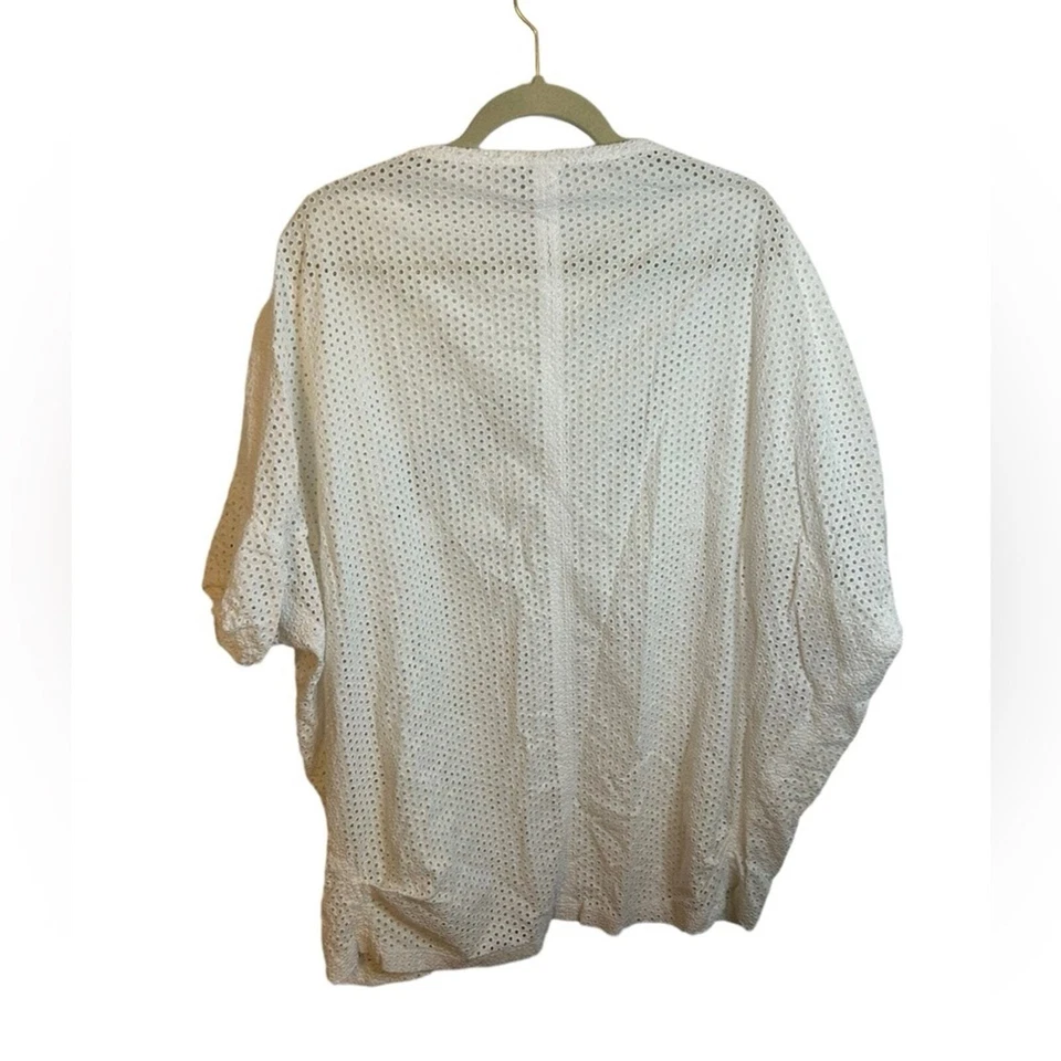 MALIA MILLS EYELET SWIM COVER WOMENS SIZE LARGE - Image 2 of 4