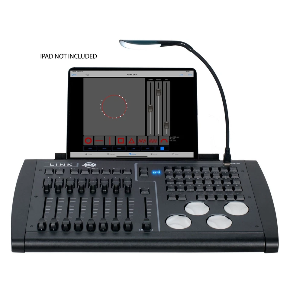 American DJ ADJ LINK 4-Universe Wireless DMX Hardware Lighting Console For iPad - Image 3 of 4