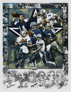 SIX (6) DALLAS COWBOYS ( QUARTERBACKS LEGENDS) FOOTBALL &hellip;